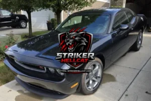 Discover the 2013 Dodge Challenger R/T Plus for sale. Striker Dodge V8 muscle car, premium trim, classic American performance coupe.