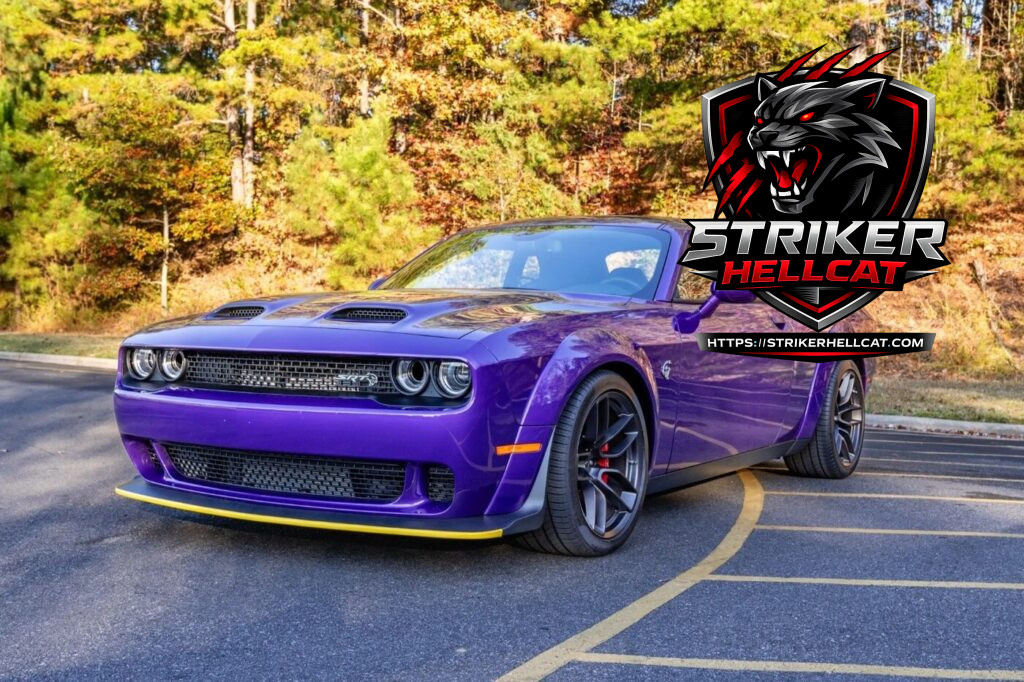 Find the 2023 Dodge Challenger SRT Hellcat Widebody Jailbreak for sale. Striker Hellcat power, widebody grip, extreme muscle performance.